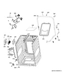 GE Washer Misc. Parts WH01X29666 (OEM) Washer GE