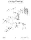Whirlpool Refrigerator & Freezer Misc. Parts W11533213 (OEM) Refrigerator & Freezer Whirlpool