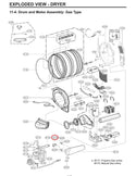 LG Dryer Sensors 6501EL3001A (OEM) Dryer LG