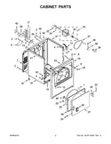 Whirlpool Dryer Doors WPW10463967 (OEM) Dryer Whirlpool