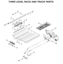 Kitchenaid Dishwasher Tracks W11441109 (OEM) Dishwasher Kitchenaid