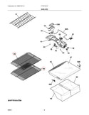 Frigidaire Refrigerator & Freezer Shelves 240360908 (OEM) Refrigerator & Freezer Frigidaire