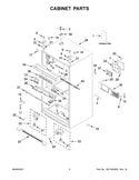 Whirlpool Refrigerator & Freezer Hinges W11592375 (OEM) Refrigerator & Freezer Whirlpool