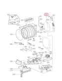 LG Dryer Bulk Heads MJT62002905 (OEM) Dryer LG