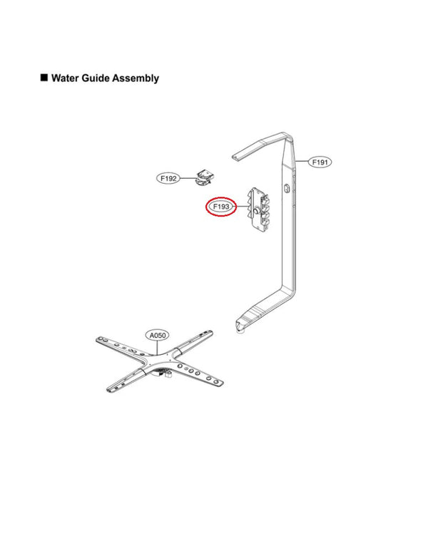 LG Dishwasher Misc. Parts MEG64418901 (OEM) Dishwasher LG