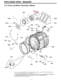 LG Washer Misc. Parts 4040FR4051C (OEM) Washer LG