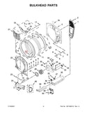 Whirlpool Dryer Misc. Parts W10416098 (OEM) Dryer Whirlpool