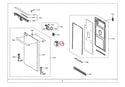 Samsung Dishwasher Dispensers DD81-02628A (OEM) Dishwasher Samsung