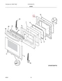 Frigidaire Range Door Liners 316423807 (OEM) Range Frigidaire