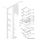 GE Refrigerator & Freezer Drawers / Crisper Drawers WR32X32346 (OEM) Refrigerator & Freezer GE