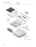 Frigidaire Dishwasher Racks A00004305 (OEM) Dishwasher Frigidaire