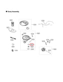 LG Dishwasher Switches EBF64375202 (OEM) Dishwasher LG