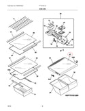 Frigidaire Refrigerator & Freezer Shelves 240350608 (OEM) Refrigerator & Freezer Frigidaire