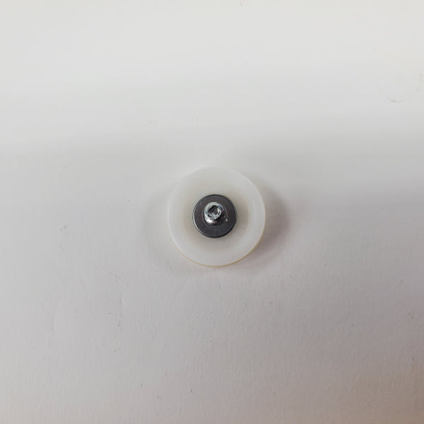 GE Refrigerator & Freezer Rollers / Leveling Feet WR02X13658 (OEM) Refrigerator & Freezer GE
