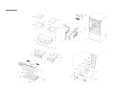 Samsung Refrigerator & Freezer Shelves DA97-20997A (OEM) Refrigerator & Freezer Samsung