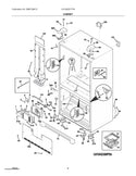 Frigidaire Refrigerator & Freezer Air Ducts 241963102 (OEM) Refrigerator & Freezer Frigidaire