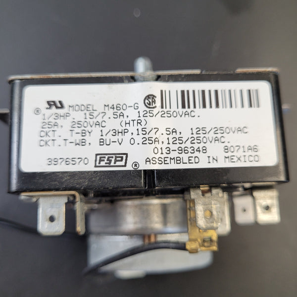 Whirlpool Dryer Timers 3976570 Dryer Whirlpool