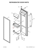 Whirlpool Refrigerator & Freezer Door Bins W11239961 (OEM) Refrigerator & Freezer Whirlpool