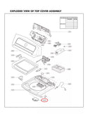LG Washer Door Locks EBF61674802 (OEM) Washer LG