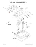 Whirlpool Dryer Temperature Switches / Temperature Sectors W10562713 (OEM) Dryer Whirlpool