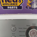 GE Washer Backsplashes / Consoles / Control Panels WH42X28267 (OEM) Washer GE