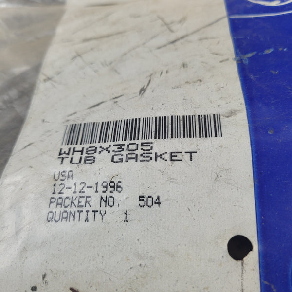 GE Washer Gasket WH8X305 Washer GE