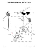 Whirlpool Dishwasher Sumps WPW10482462 (OEM) Dishwasher Whirlpool