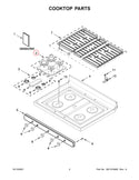 Whirlpool Range Burner Caps W11435570 (OEM) Range Whirlpool