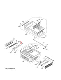 GE Refrigerator & Freezer Brackets WR17X13145 (OEM) Refrigerator & Freezer GE