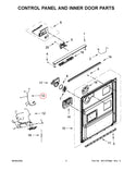 Whirlpool Dishwasher Wiring Harnesses W11611303 (OEM) Dishwasher Whirlpool