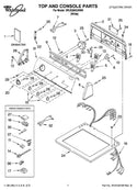 Whirlpool Dryer Misc. Parts WP94614 (OEM) Dryer Whirlpool