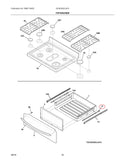 Frigidaire Range Drawer Glides 5304517905 (OEM) Range Frigidaire