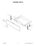 Whirlpool Range Front Panels W11252164 (OEM) Range Whirlpool
