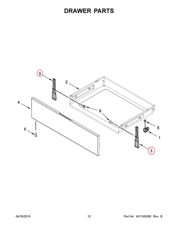Whirlpool Range Brackets W10462909 (OEM) Range Whirlpool