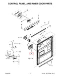 Whirlpool Dishwasher Dispensers W11412300 (OEM) Dishwasher Whirlpool