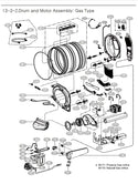 LG Dryer Misc. Parts ADZ73410101 (OEM) Dryer LG
