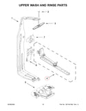 Whirlpool Dishwasher Spray Arms W11545334 (OEM) Dishwasher Whirlpool