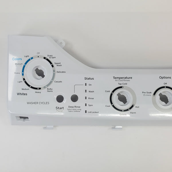 GE Washer Backsplashes / Consoles / Control Panels WE22X29058 (OEM) Washer GE