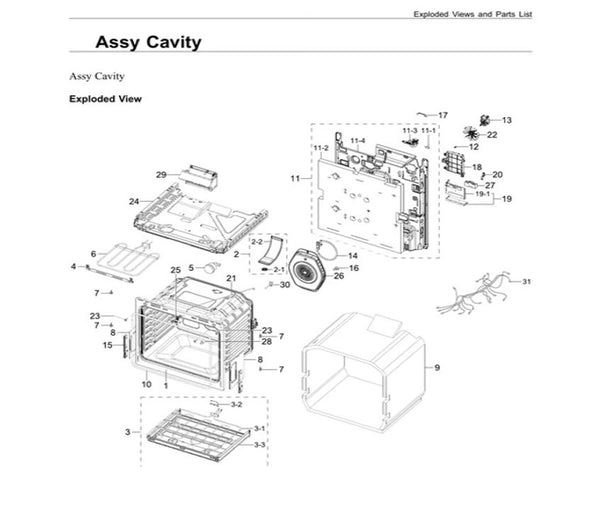 Samsung Range Heating Elements DG47-00017C (OEM) Range Samsung