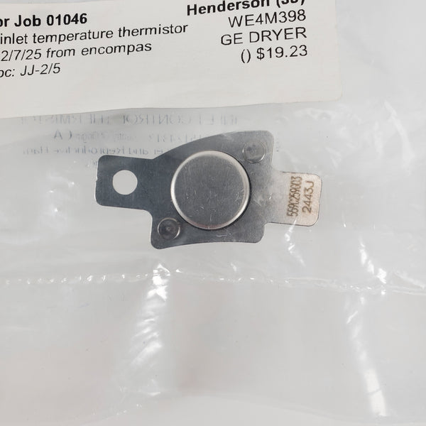 GE Dryer Thermostats WE4M398 (OEM) Dryer GE