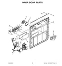 Whirlpool Dishwasher Dispensers W10671905 (OEM) Dishwasher Whirlpool