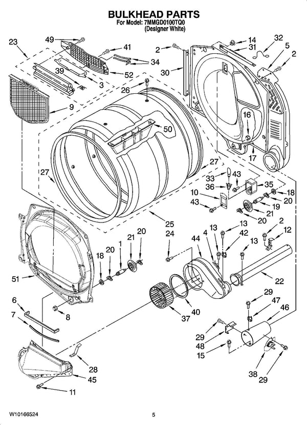 Whirlpool Dryer Sensors WP338906 (OEM) Dryer Whirlpool