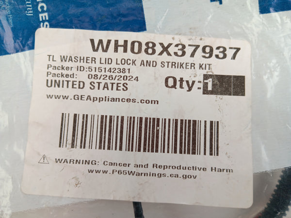 GE Washer Lid Locks WH08X37937 (OEM) Washer GE