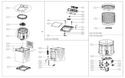 Midea Dryer Backsplashes / Consoles / Control Panels 12138000A43437 (OEM) Dryer Midea
