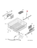 GE Dishwasher Clips / Retainers WD12X25301 (OEM) Dishwasher GE