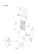 Samsung Refrigerator & Freezer Hinges DA97-12573A (OEM) Refrigerator & Freezer Samsung