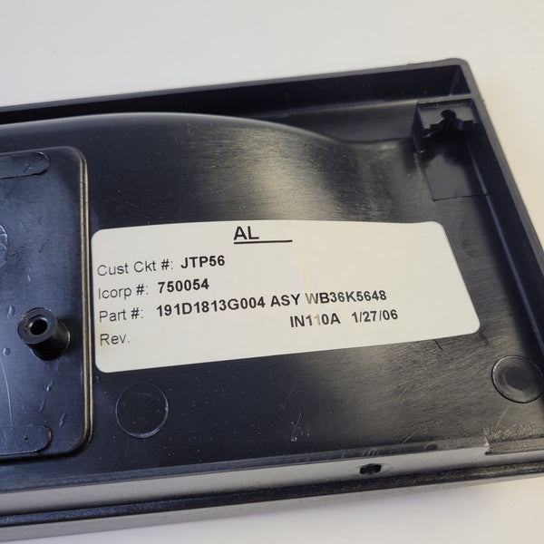 GE Range Control Panel WB36K5648 Range GE