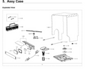 Samsung Dishwasher Exterior Covers / Sound Insulation / Sound Shields DD81-02160A (OEM) Dishwasher Samsung