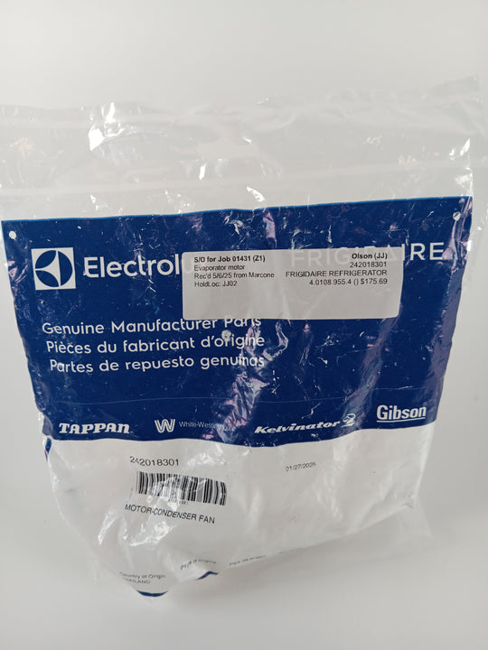 Electrolux Refrigerator & Freezer Motors 242018301