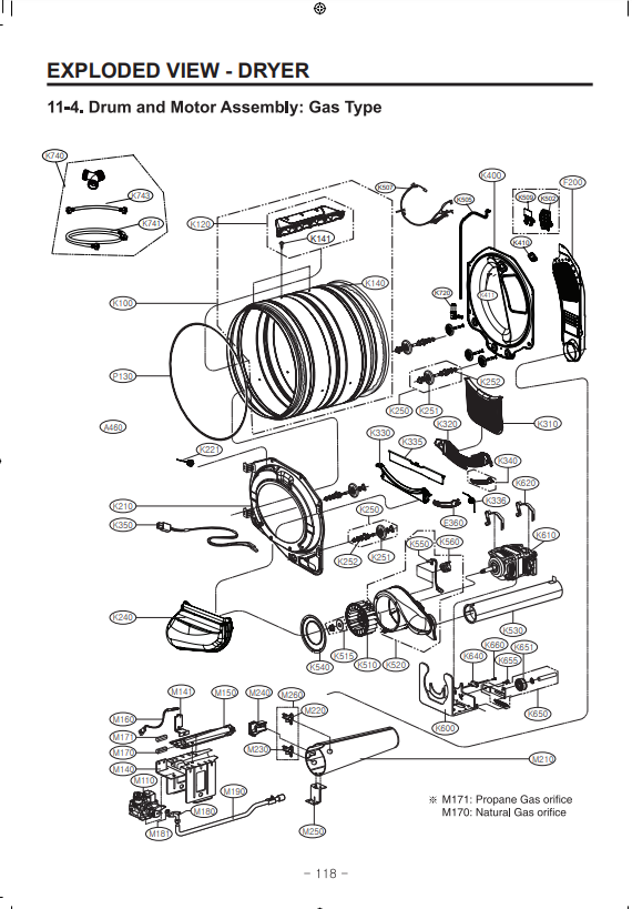 LG Dryer Thermostats AGM30045804 (OEM) Dryer LG